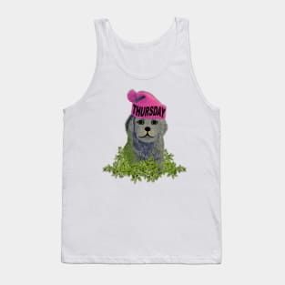 Thursday Mood Beanie Puppy Tank Top